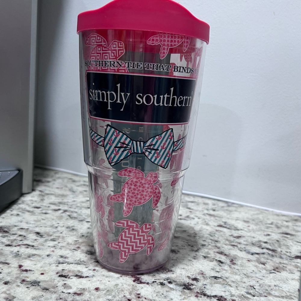 EUC simply southern Tervis mug/cup